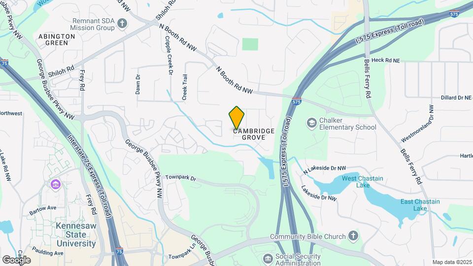 370 Ethridge Dr NW Map and Location Details