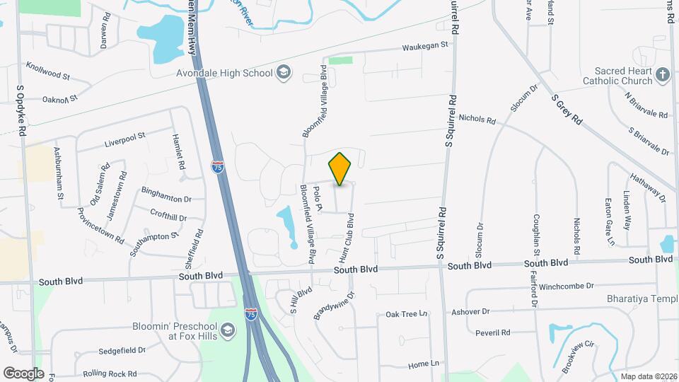 845 Canter Ln Map and Location Details