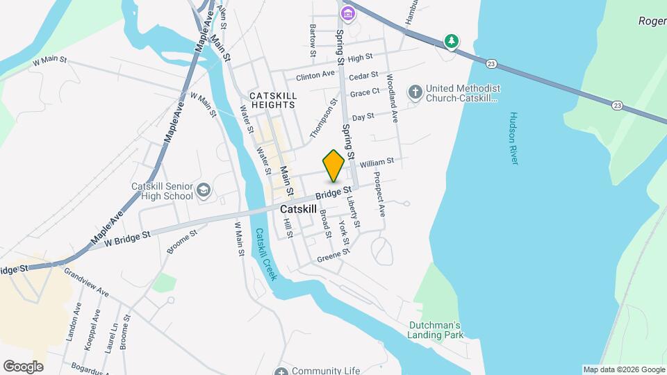 111 Bridge St Map and Location Details