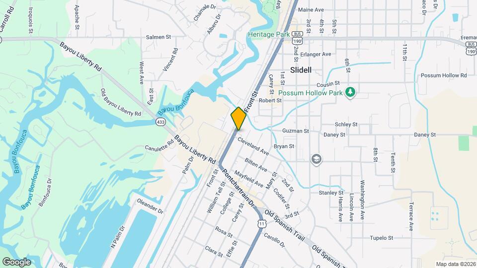 2594 Front St, Unit 5 Map and Location Details