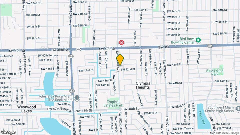 4161 SW 102nd Ave Map and Location Details