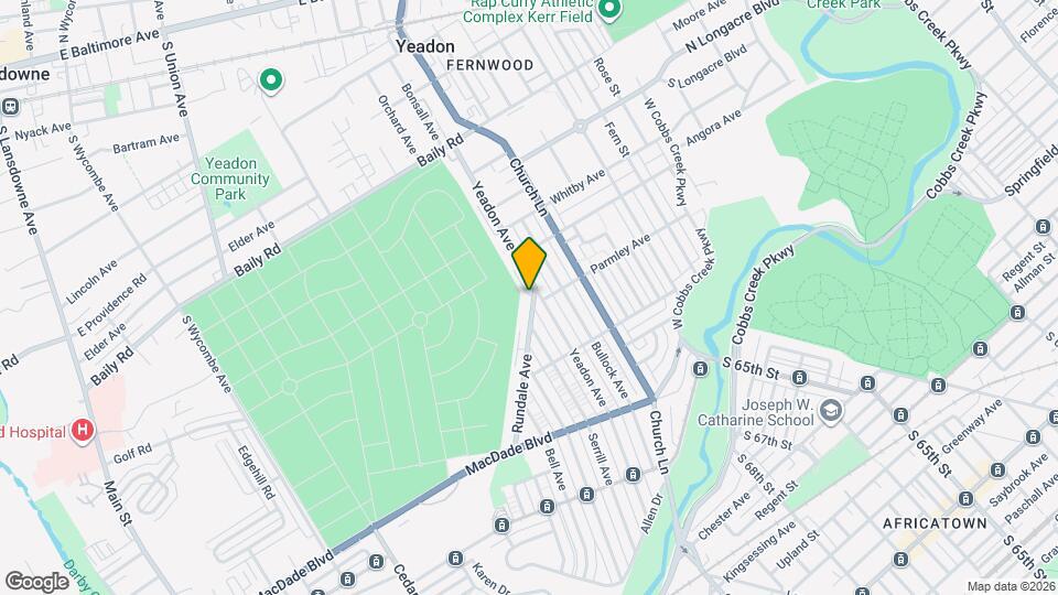 810 Rundale Ave Map and Location Details