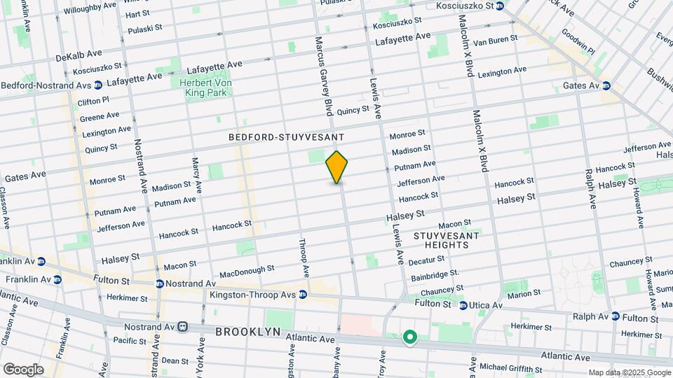 358 Marcus Garvey Blvd Map and Location Details