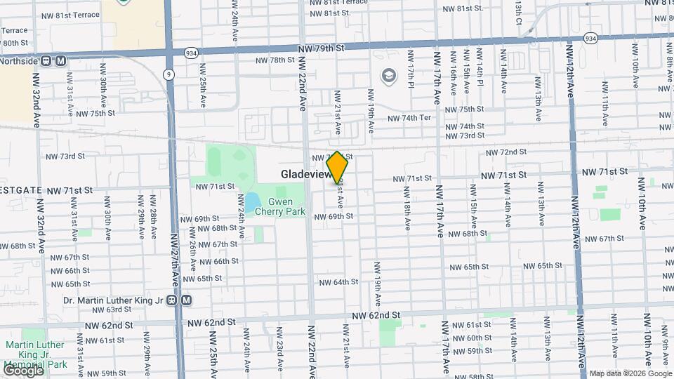 6980 NW 21st Ave Map and Location Details