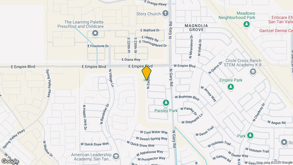 35694 N Zachary Rd Map and Location Details