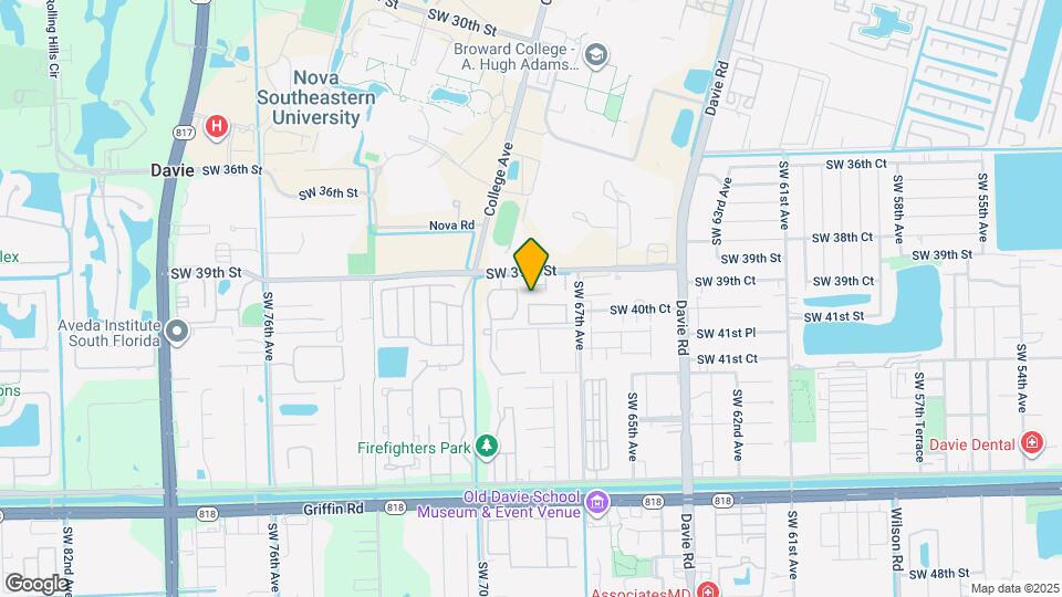 6797 SW 40th St Map and Location Details