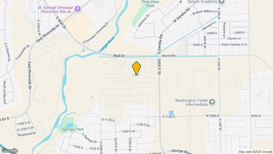 2830 E Snowberry Dr Map and Location Details