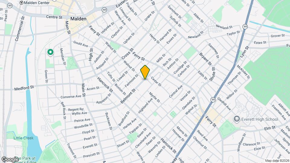 199 Belmont St, Unit 2 Map and Location Details