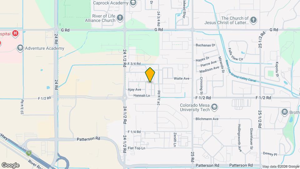 657 Trinity Way Map and Location Details