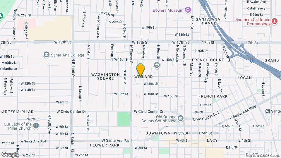 710 W Washington Ave Mapa y Detalles de la Ubicación