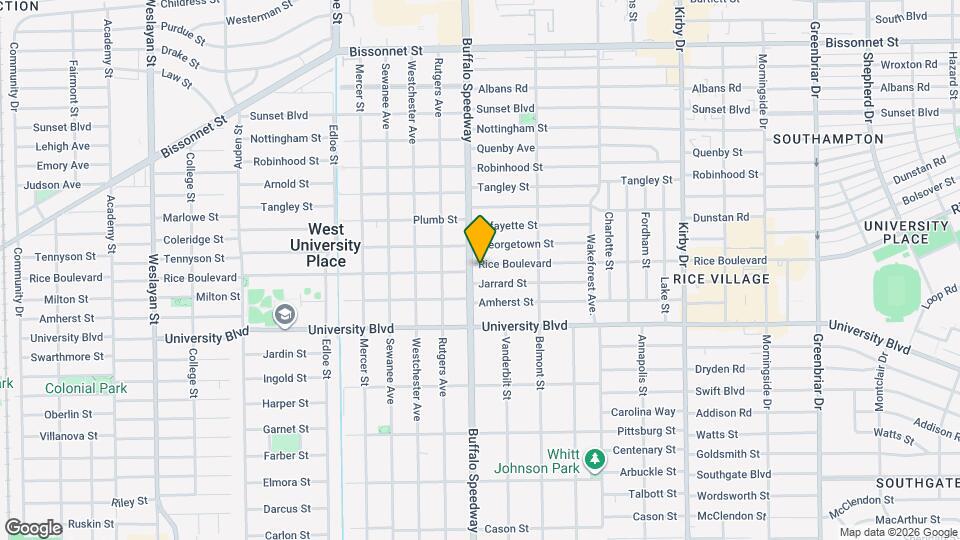 3127 Rice Boulevard Map and Location Details