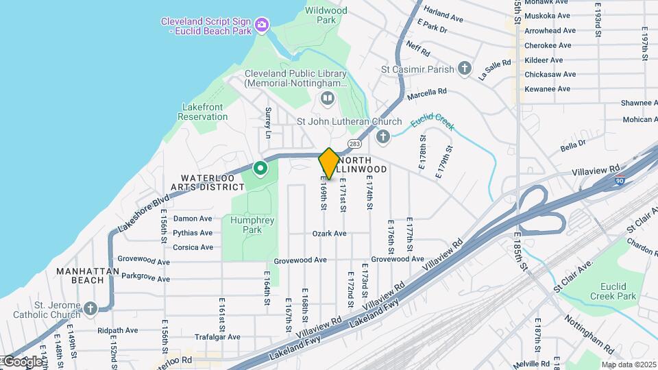1041 E 169th St Map and Location Details