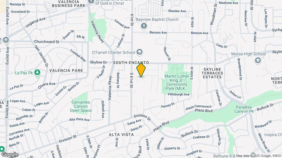 620 Kirtright St Map and Location Details