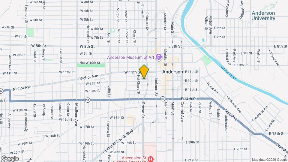 216 W 12th St, Unit 1 Map and Location Details