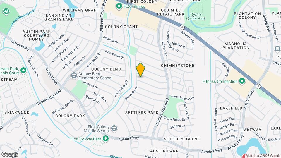 3005 Winchester Way Map and Location Details