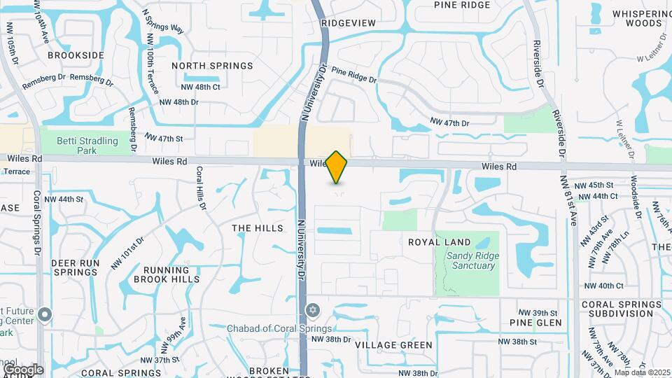9055 Wiles Rd-Unit -303 Map and Location Details