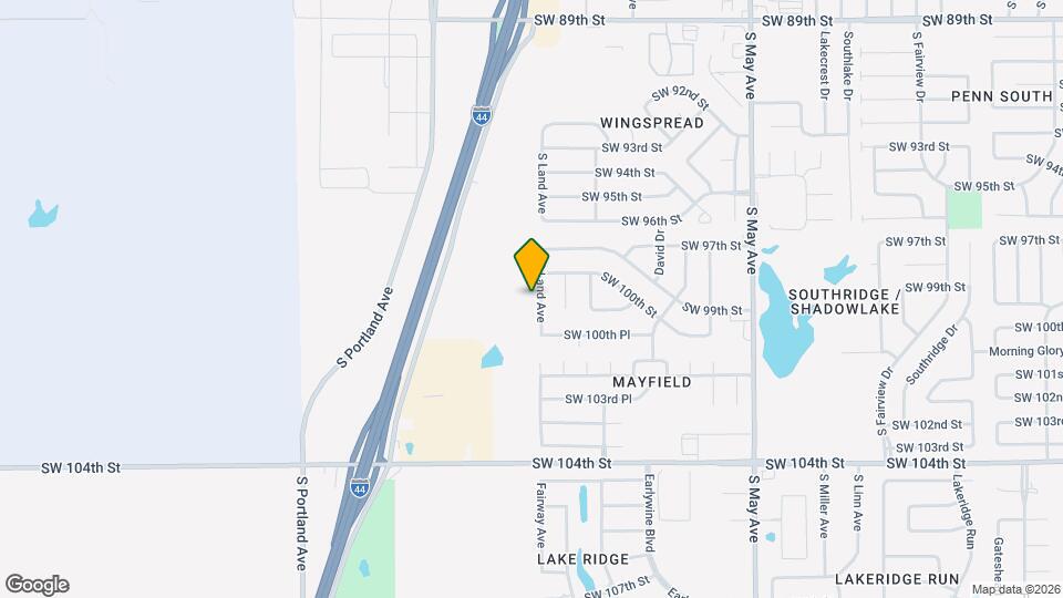 10117 S Land Ave Map and Location Details