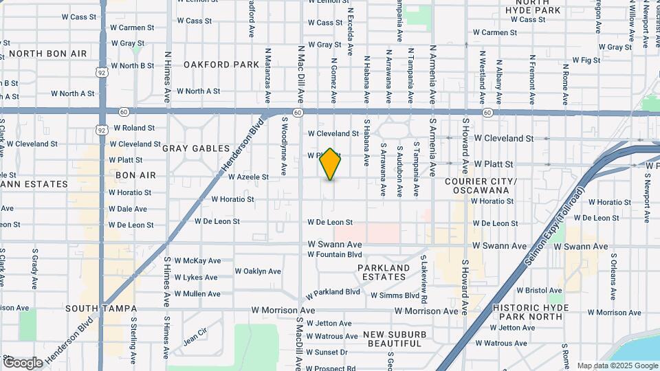 405 S Gomez Ave Map and Location Details