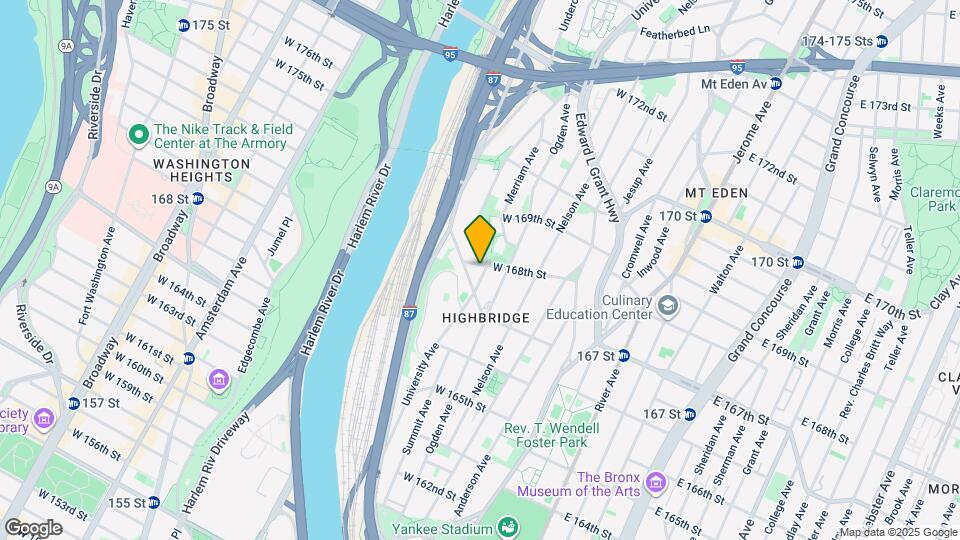 182 W 168th St Map and Location Details