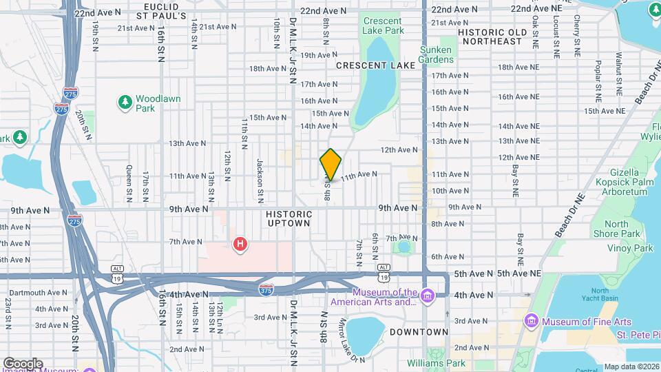 1017 8th St N, Unit 1017 8th St N Map and Location Details