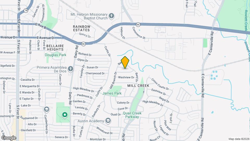 1333 Mill Wood Ln Map and Location Details