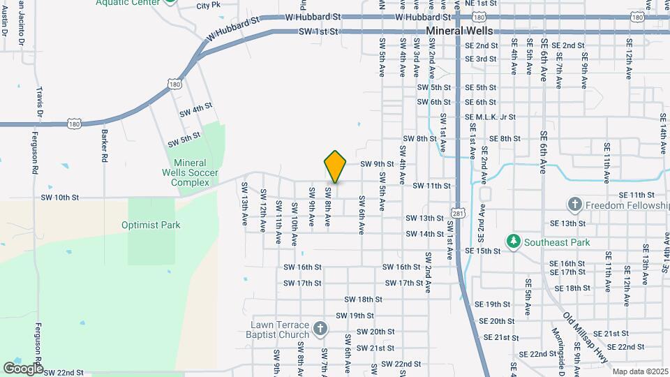 1104 SW 7th Ave Map and Location Details