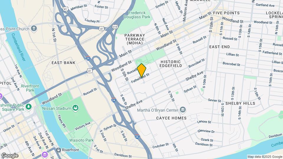 546 Fatherland St Map and Location Details