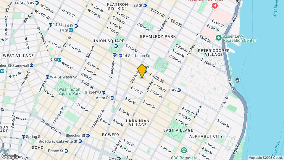226 e 13 Street Map and Location Details