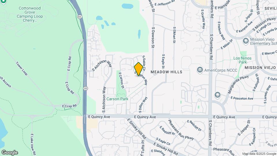 4084 S Crystal Cir, Unit 104 Map and Location Details