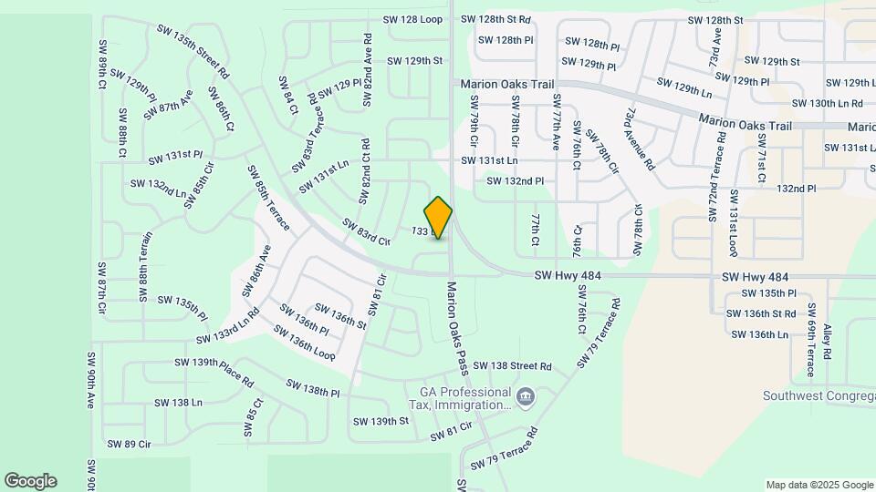 8013 SW 134 Loop Map and Location Details