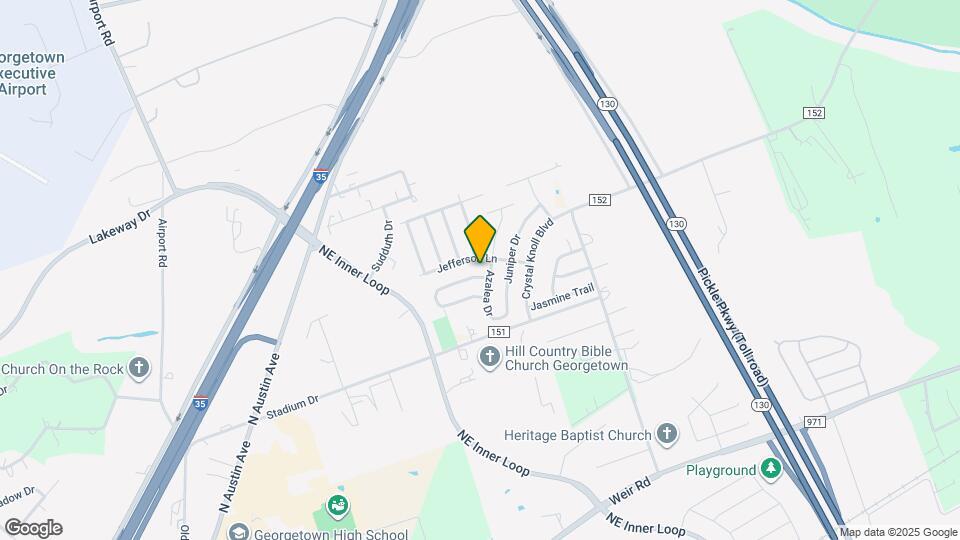 102 Evergreen Cir Map and Location Details