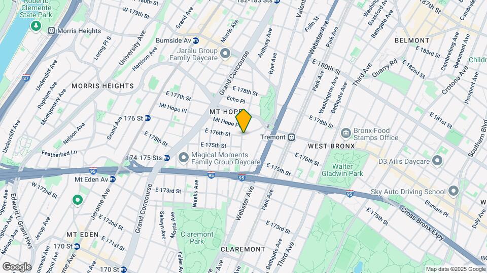300 E 176th St Map and Location Details