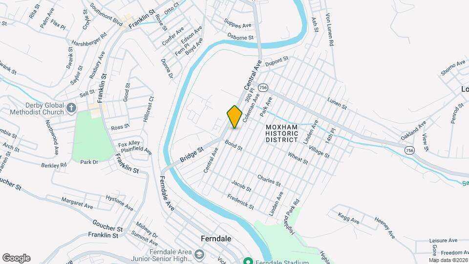 645 Coleman Ave Map and Location Details