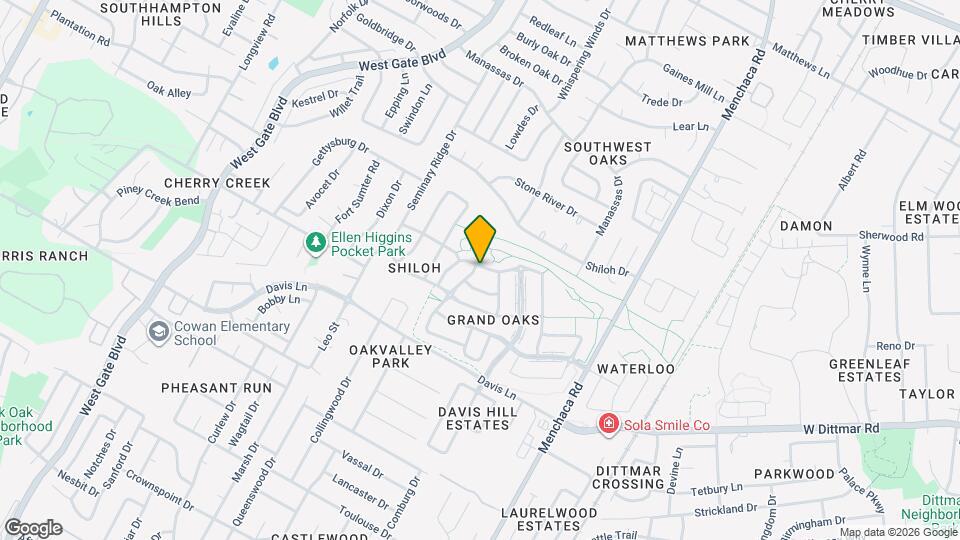 8301 Winterstein Dr Map and Location Details