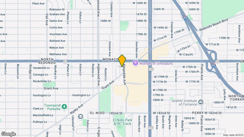 1910 Firmona Ave Map and Location Details