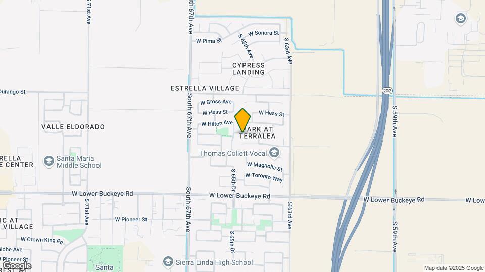 6427 W Whyman Ave Map and Location Details