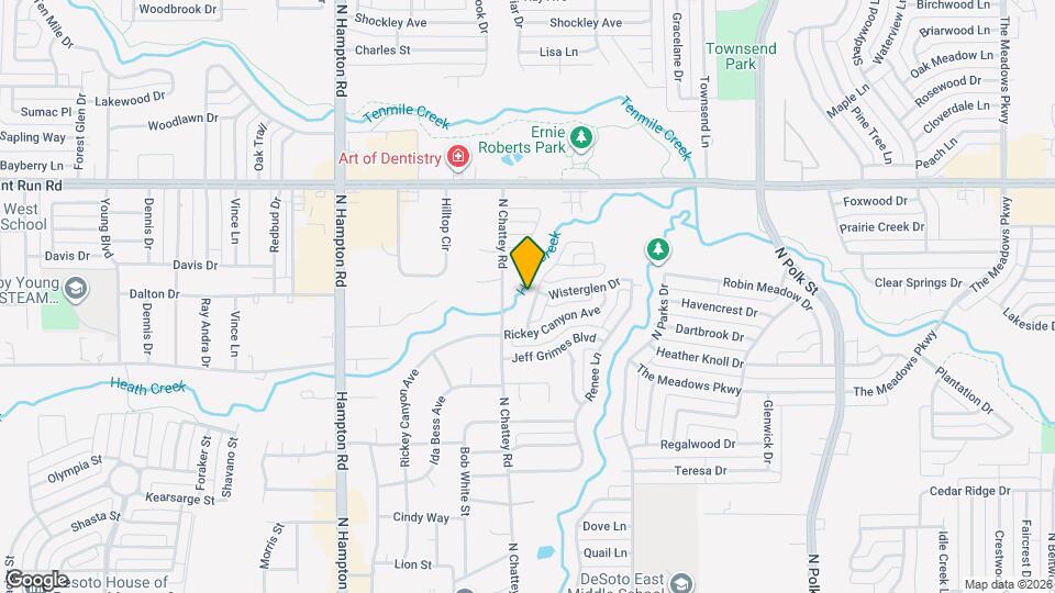 614 Arbor Creek Dr Map and Location Details