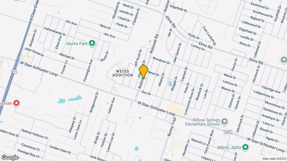 4409 Deek Dr Map and Location Details