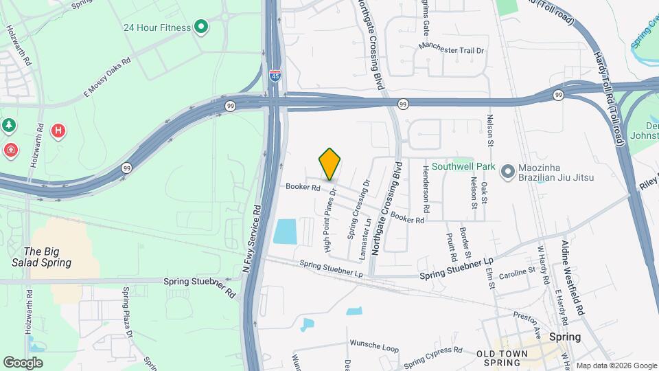 1107 Northgate Springs Dr Map and Location Details