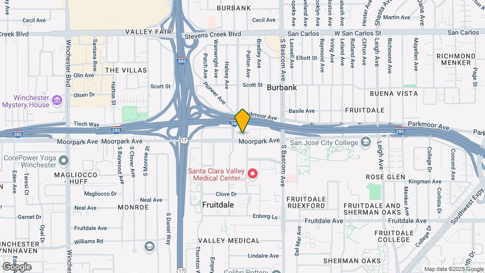 2389-2391 Moorpark Ave Mapa y Detalles de la Ubicación