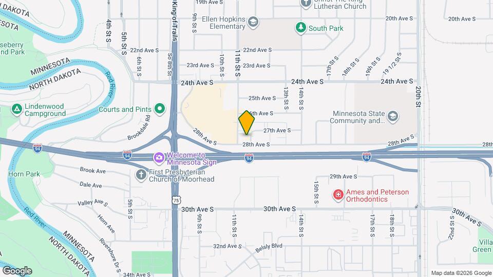 1110 28th Ave S Map and Location Details