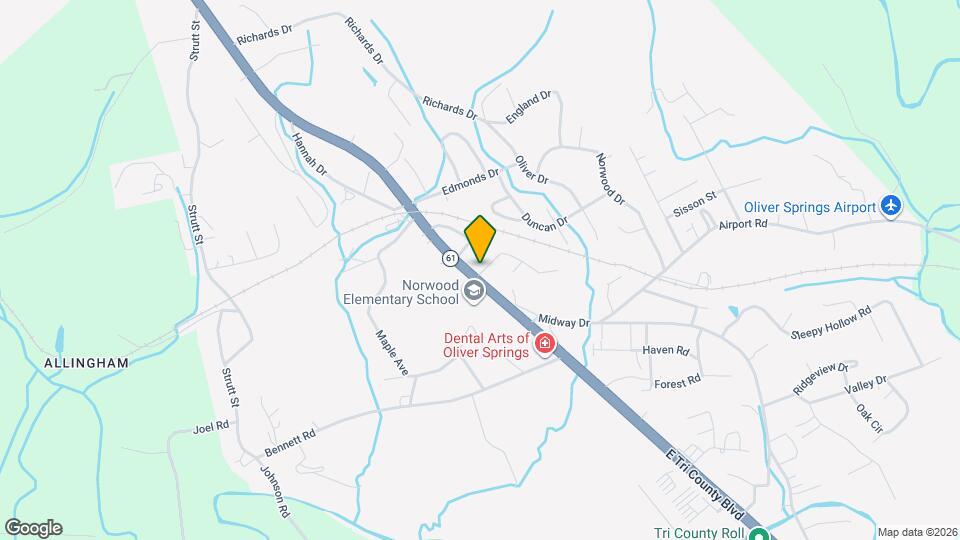 102 Dale Ave Map and Location Details