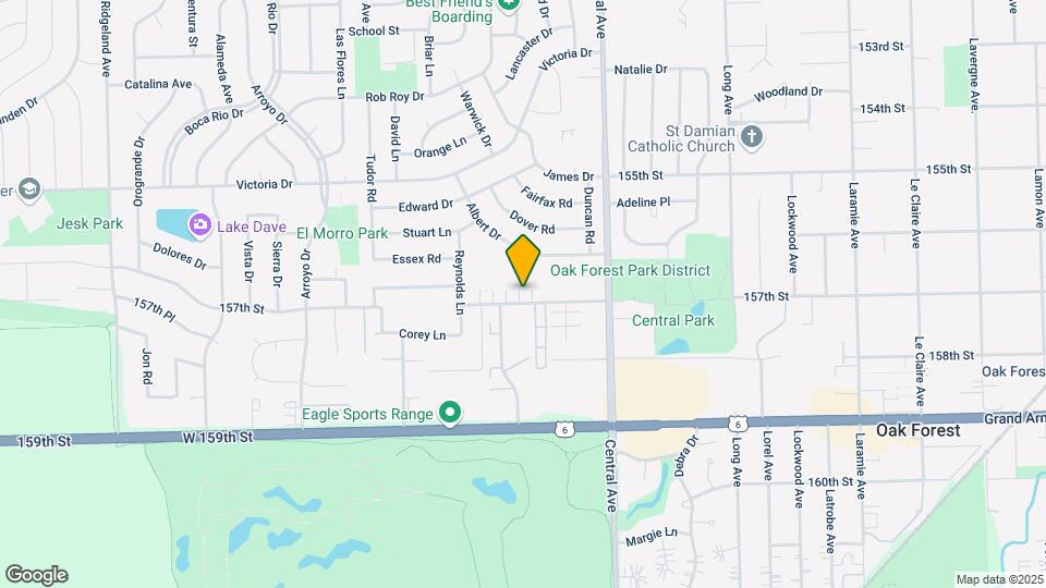 5722 W Indepence Ave Map and Location Details