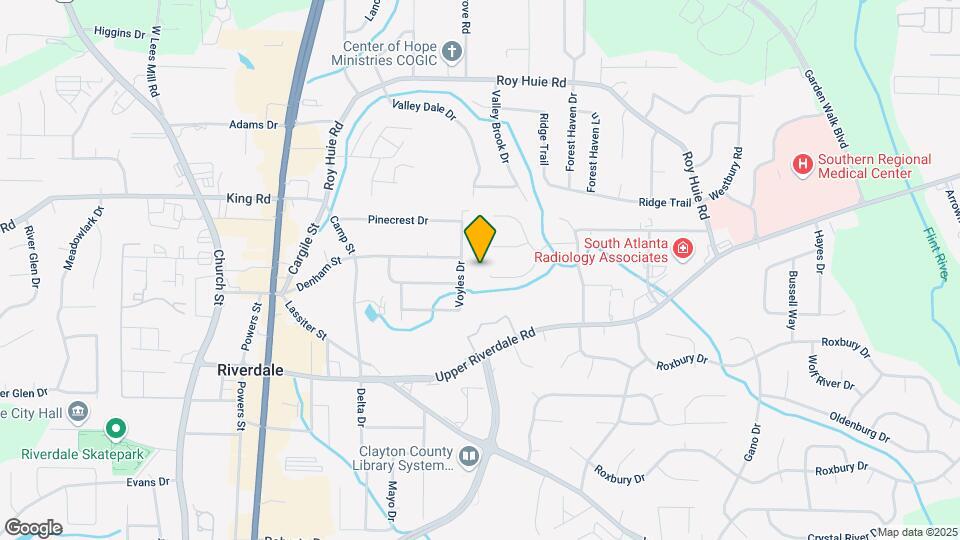 395 River Oak Dr Map and Location Details