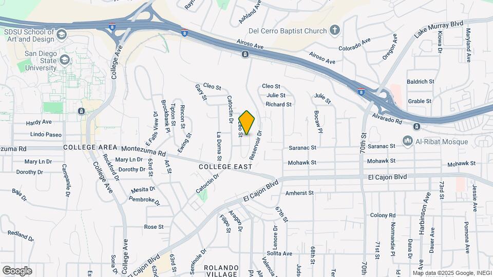 5126 Alumni Pl Map and Location Details