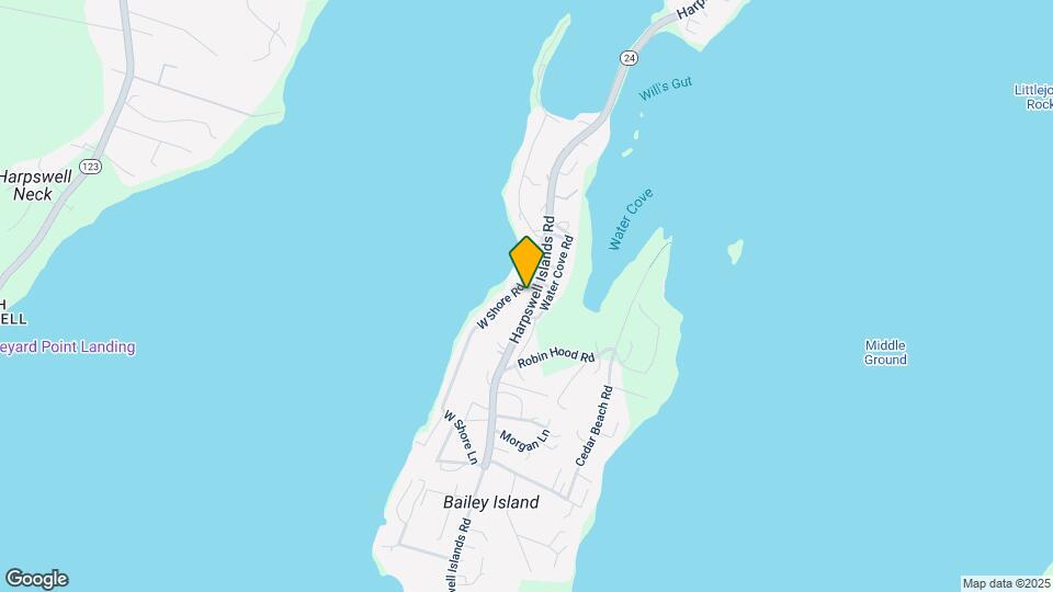 2030 Harpswell Islands Rd Map and Location Details