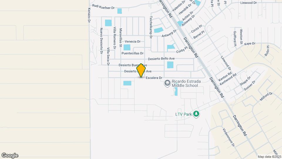 14360 Escalera Dr Map and Location Details