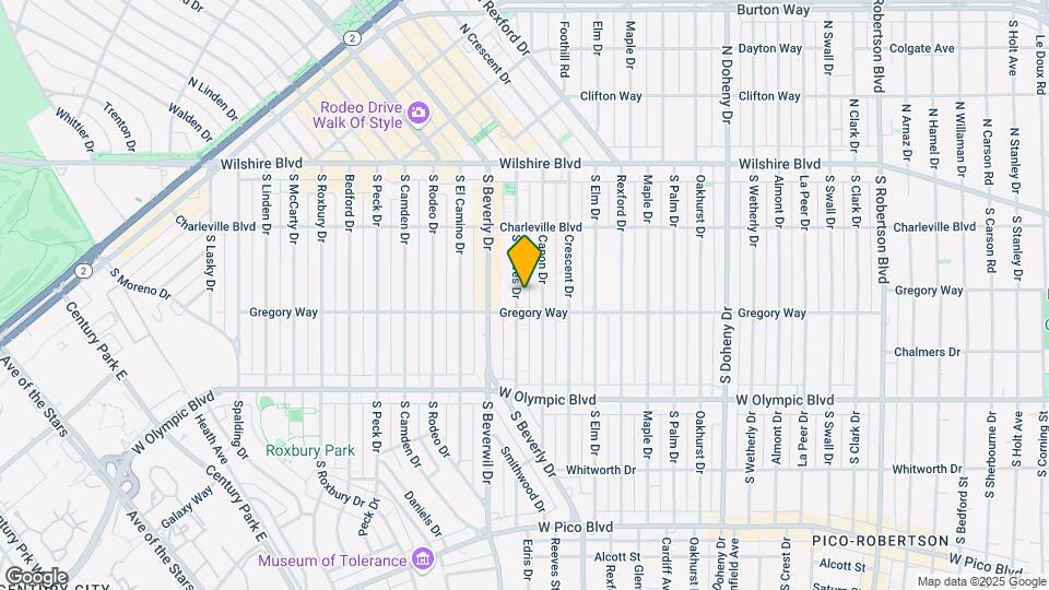 260 S Reeves Dr Map and Location Details