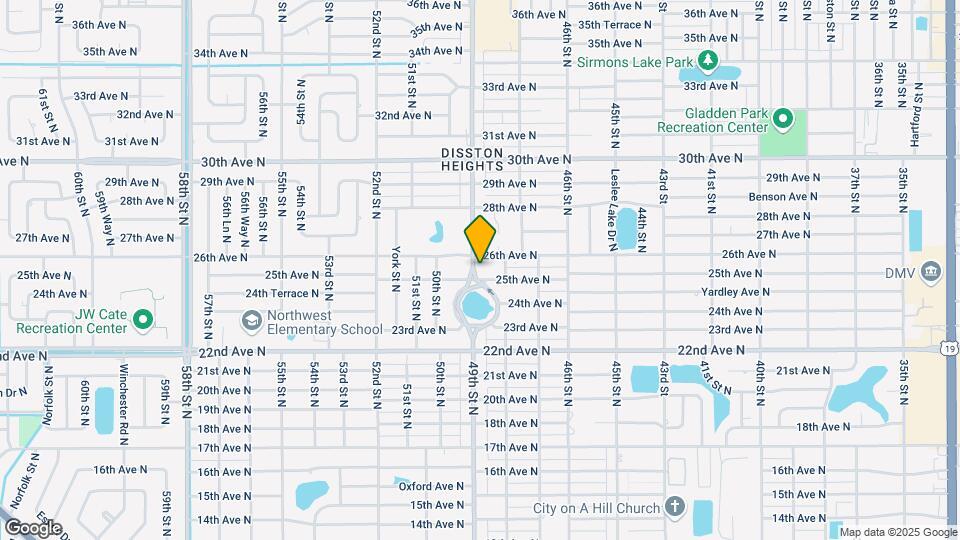 4845-4825 25th Ave N Mapa y Detalles de la Ubicación