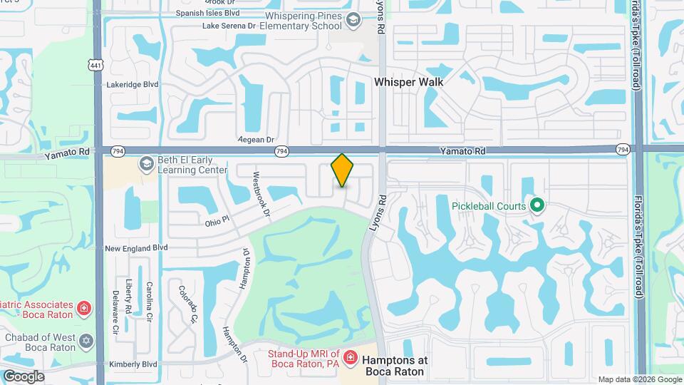19131 Fairlawn Way Map and Location Details
